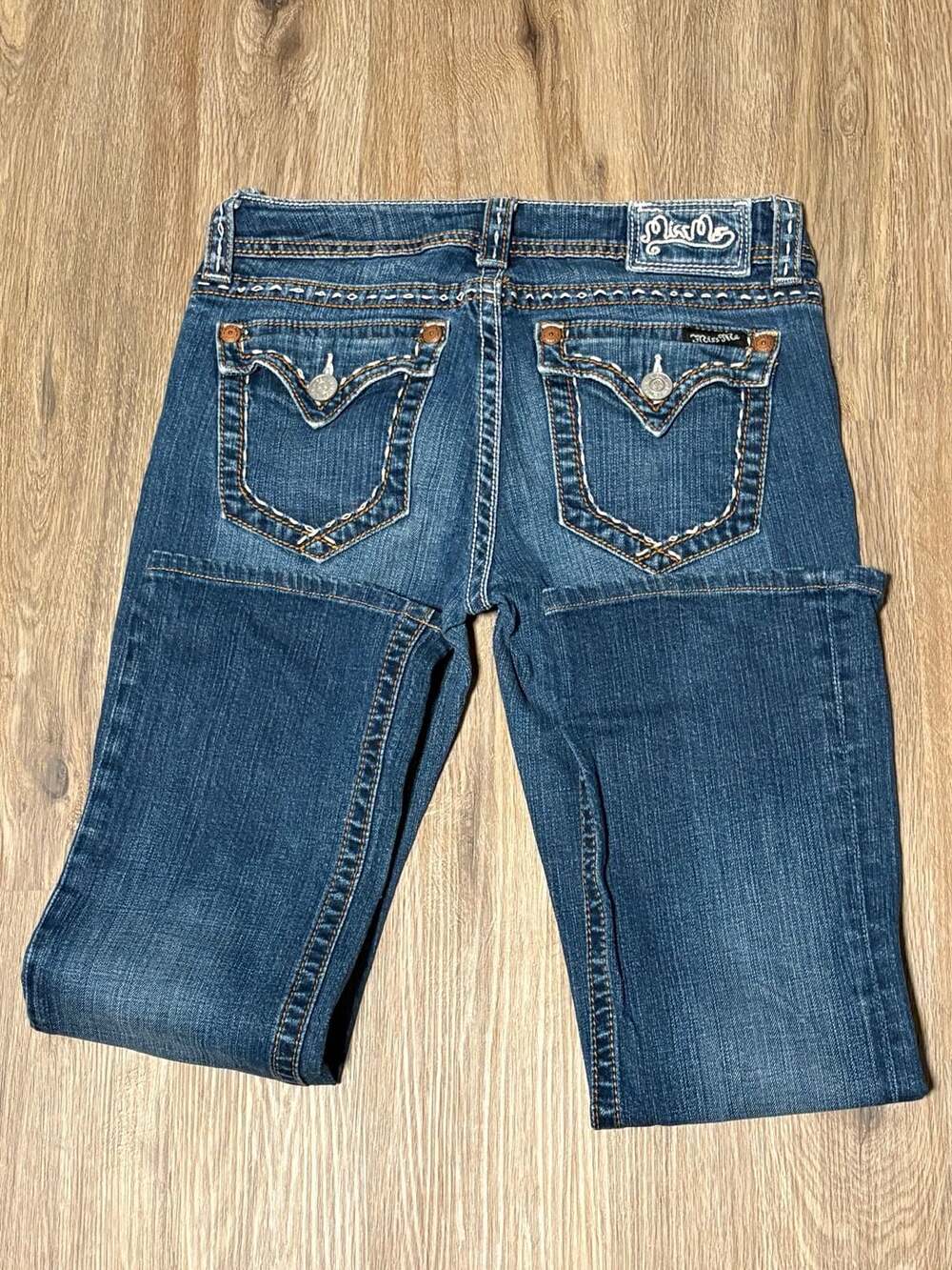 Miss Me Bootcut Women’s Jeans Size 29 Blue Denim Low Rise